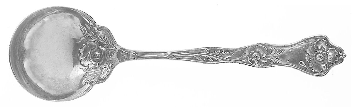 Poppy II (Silverplate, 1914) Sugar Spoon by International Silver-1