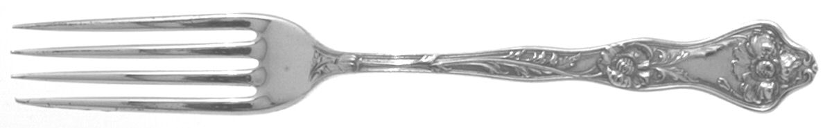 Poppy II (Silverplate, 1914) Fork by International Silver-1