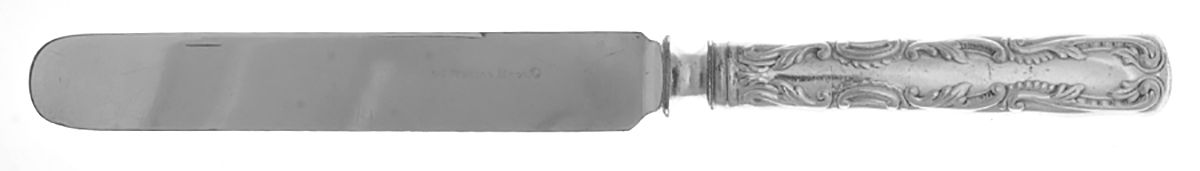 Portland (Silverplate, 1891) Blunt Hollow Knife with Bolster by International Silver-1