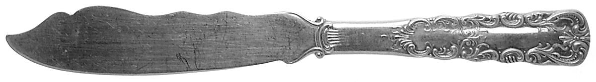 Portland (Silverplate, 1891) Individual Solid Fish Knife by International Silver-1