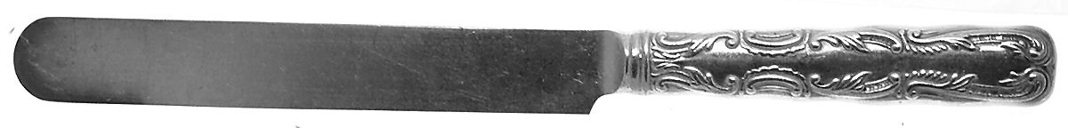 Portland (Silverplate, 1891) Blunt Hollow Knife by International Silver-1