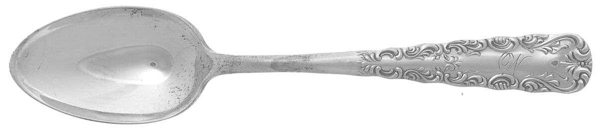 Portland (Silverplate, 1891) Monogram Teaspoon by International Silver-1