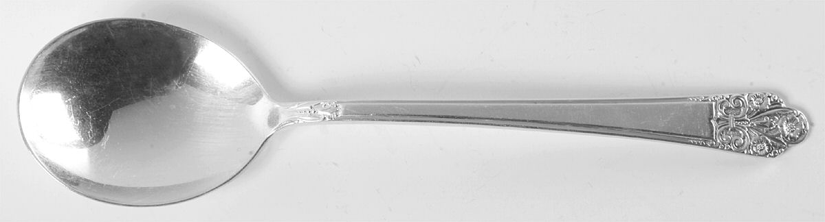 Precious (Silverplate, 1941) Round Bowl Soup Spoon (Gumbo) by International Silver-1