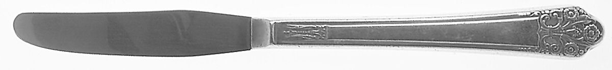 Precious (Silverplate, 1941) Modern Hollow Grille Knife by International Silver-1