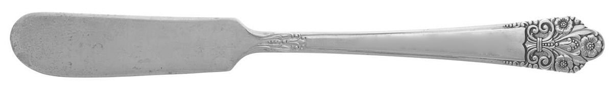 Precious (Silverplate, 1941) Flat Handle Butter Spreader by International Silver-1
