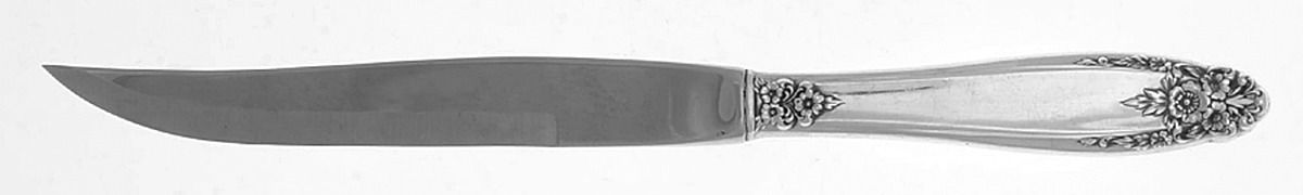 Prelude (Sterling, 1939, No Monograms) Hollow Handle Bevel Blade Steak Knife by International Silver-1