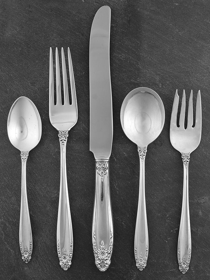 Prelude (Sterling, 1939, No Monograms) 5 Piece Dinner Size Setting by International Silver-1