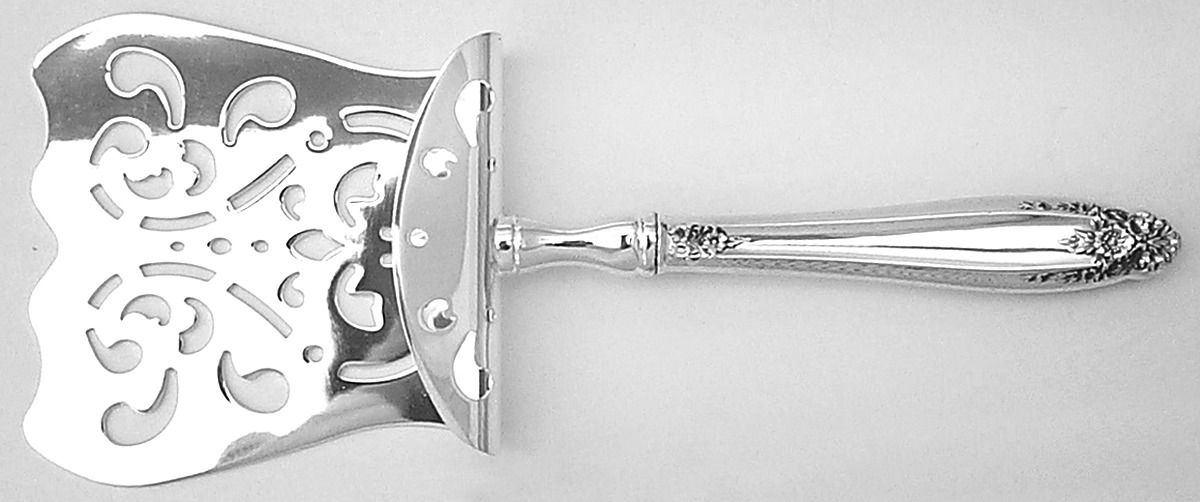 Prelude (Sterling, 1939, No Monograms) Hollow Asparagus Server with Silverplate Hood by International Silver-1