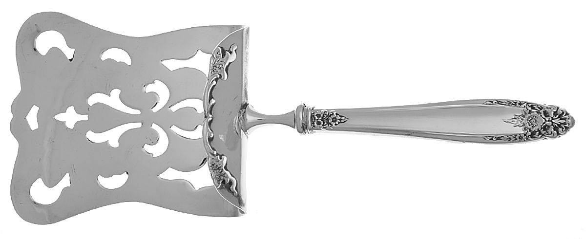 Prelude (Sterling, 1939, No Monograms) Hollow Asparagus Server with Sterling Hood by International Silver-1
