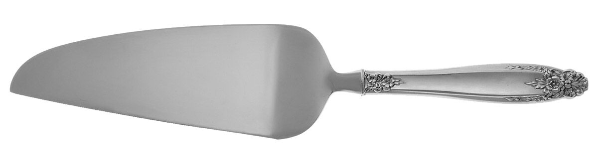Prelude (Sterling, 1939, No Monograms) Pie and Cake Server with Stainless Blade HC by International Silver-1
