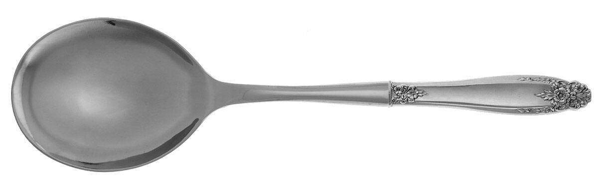 Prelude (Sterling, 1939, No Monograms) Casserole Spoon with Smooth Stainless Bowl HC by International Silver-1