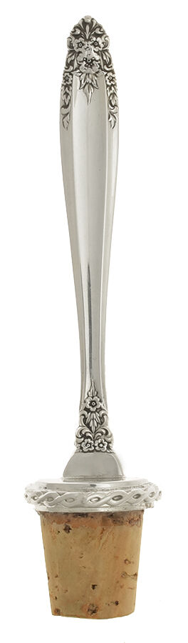 Prelude (Sterling, 1939, No Monograms) Wine Stopper Cork HC by International Silver-1