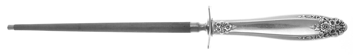 Prelude (Sterling, 1939, No Monograms) Small Steel Rod Sharpener Knife by International Silver-1
