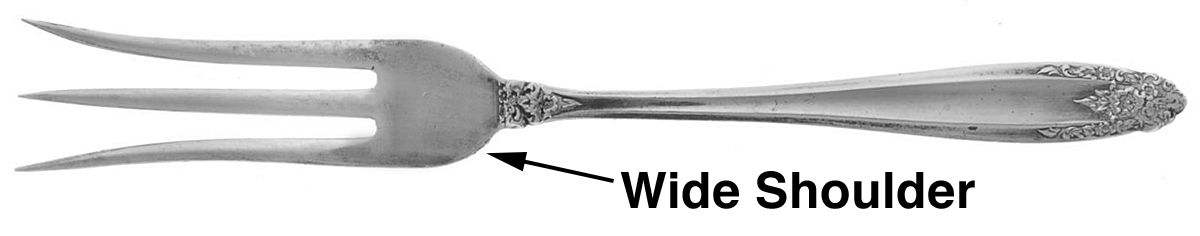 Prelude (Sterling, 1939, No Monograms) Lemon Fork by International Silver-1