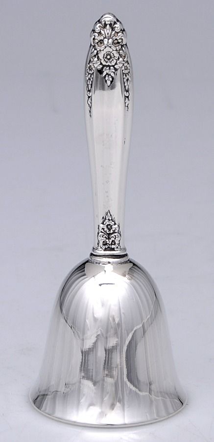 Prelude (Sterling, 1939, No Monograms) Bell by International Silver-1