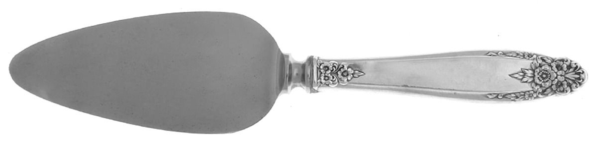 Prelude (Sterling, 1939, No Monograms) Cheese Server with Stainless Blade by International Silver-1