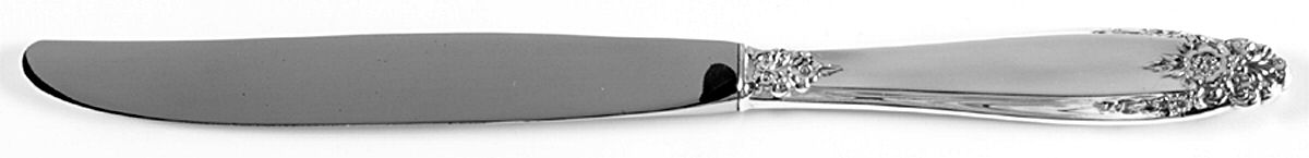 Prelude (Sterling, 1939, No Monograms) Modern Hollow Knife by International Silver-1