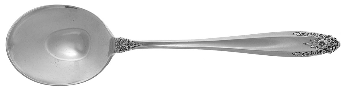 Prelude (Sterling, 1939, No Monograms) Round Bowl Soup Spoon (Cream Soup) by International Silver-1