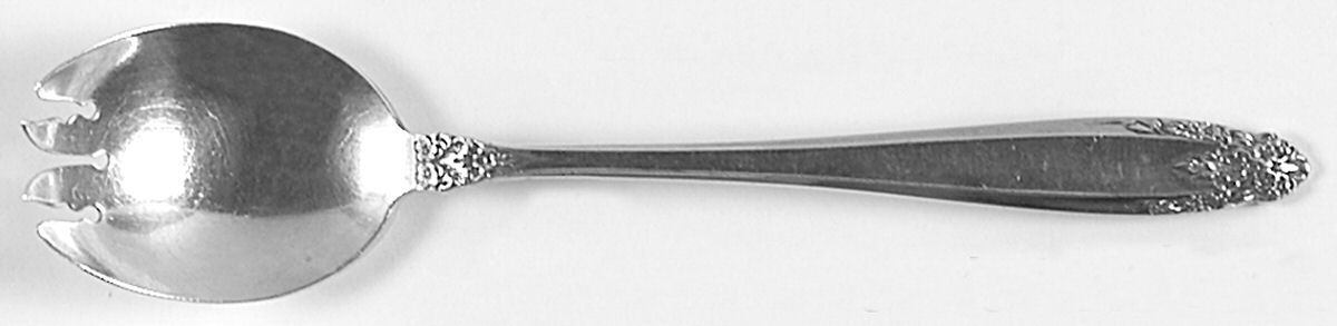 Prelude (Sterling, 1939, No Monograms) Ice Cream Fork by International Silver-1