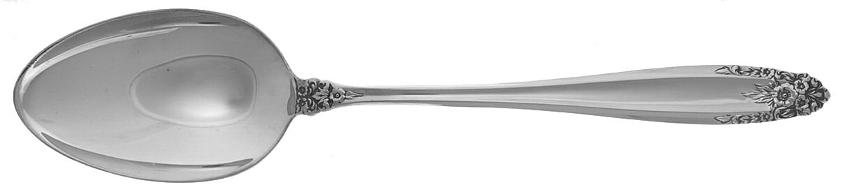 Prelude (Sterling, 1939, No Monograms) Dessert/Oval Soup Spoon by International Silver-1