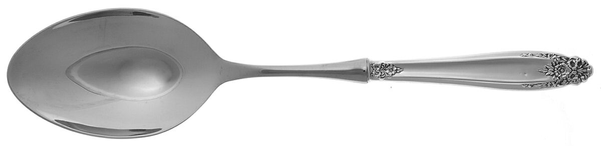 Prelude (Sterling, 1939, No Monograms) Dressing Spoon with Stainless Bowl by International Silver-1