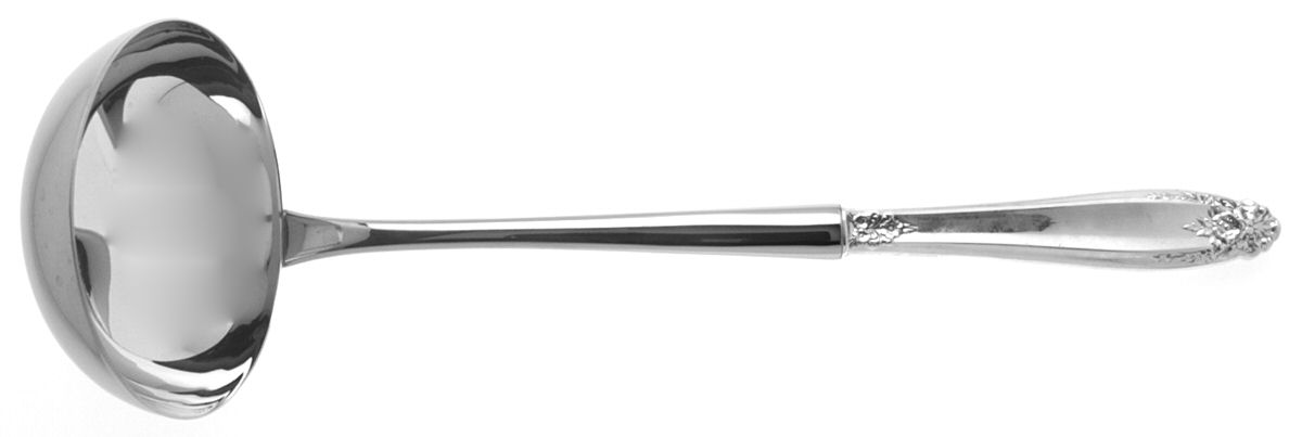 Prelude (Sterling, 1939, No Monograms) Soup Ladle with Stainless Bowl by International Silver-1