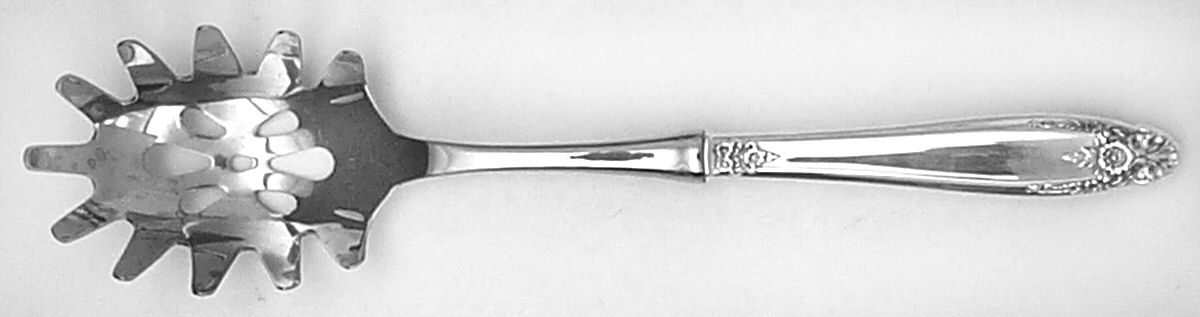 Prelude (Sterling, 1939, No Monograms) Pasta Server with Stainless Bowl by International Silver-1