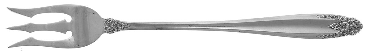 Prelude (Sterling, 1939, No Monograms) Short Handle Pickle/Olive Fork by International Silver-1