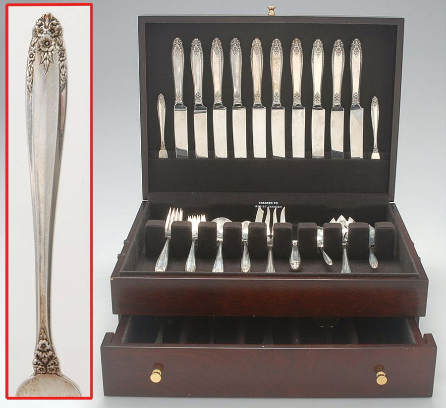 Prelude (Sterling, 1939, No Monograms) 110 Piece Set by International Silver-1