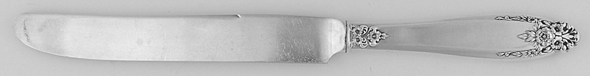 Prelude (Sterling, 1939, No Monograms) Modern Hollow Knife by International Silver-1