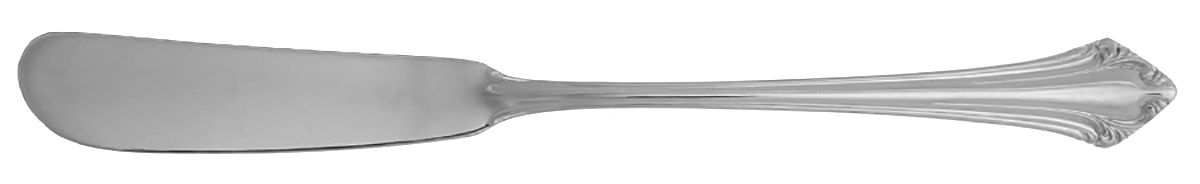 Princess Anne (Stainless) Flat Handle Butter Spreader by International Silver-1