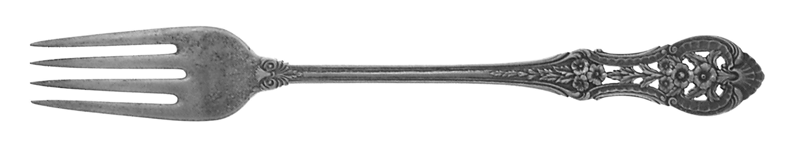 Primrose (Sterling, 1936) Grille Fork (Viande) by International Silver-1