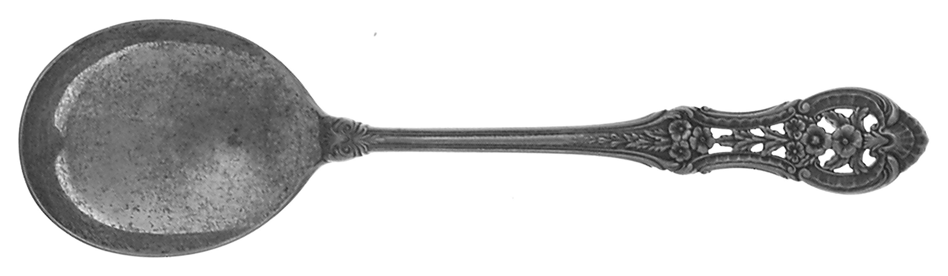 Primrose (Sterling, 1936) Round Bowl Soup Spoon (Cream Soup) by International Silver-1