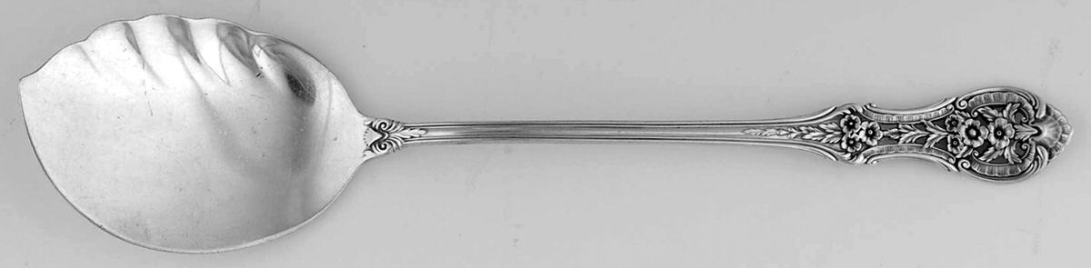 Primrose (Sterling, 1936) Large Solid Jelly Server by International Silver-1