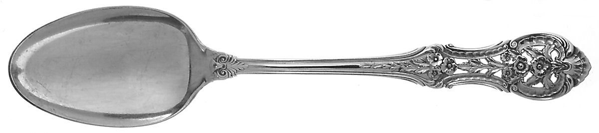 Primrose (Sterling, 1936) Dessert/Oval Soup Spoon by International Silver-1