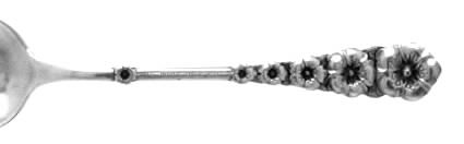 Primrose (Silverplate, 1892) Demitasse Spoon by International Silver-1