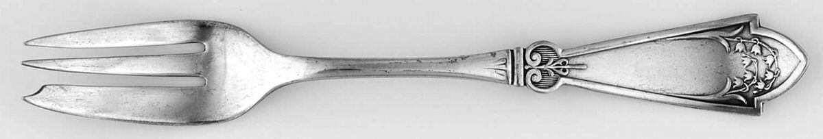Princess (Silverplate, 1879, No Monograms) Individual Pie Fork by International Silver-1