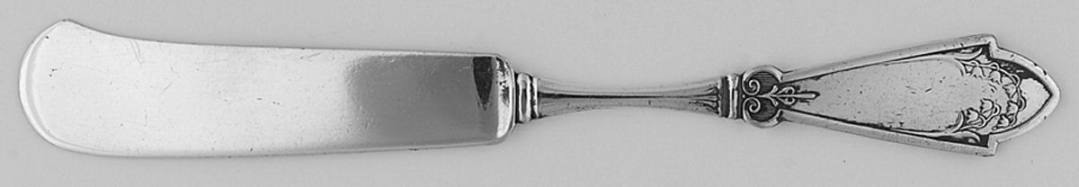 Princess (Silverplate, 1879, No Monograms) Flat Handle Butter Spreader by International Silver-1