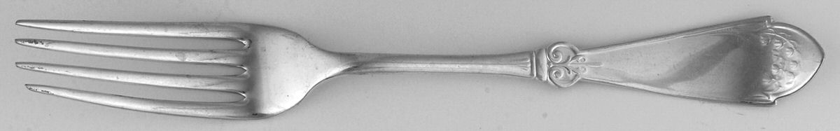 Princess (Silverplate, 1879, No Monograms) Fork by International Silver-1