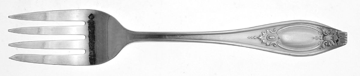 Princess (Silverplate, 1921) Individual Salad Fork by International Silver-1
