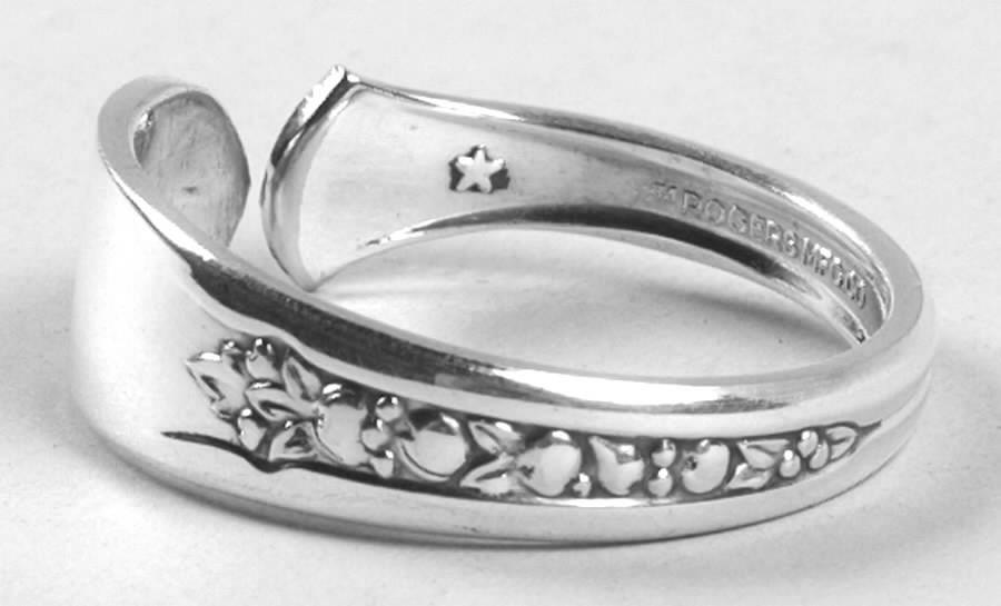 Priscilla-Lady Ann (Silverplate) Napkin Ring Large HC by International Silver-1