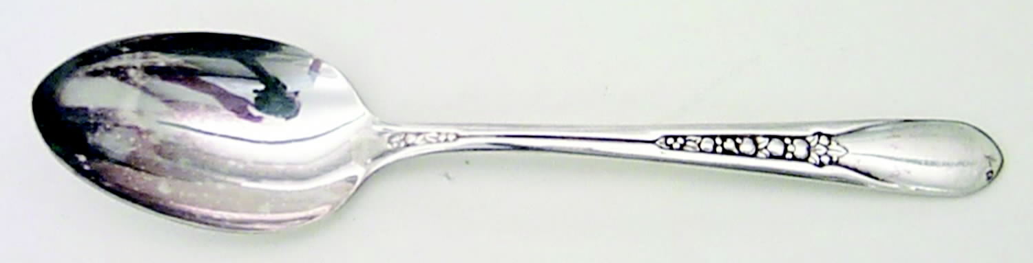 Priscilla-Lady Ann (Silverplate) Place/Oval Soup Spoon by International Silver-1