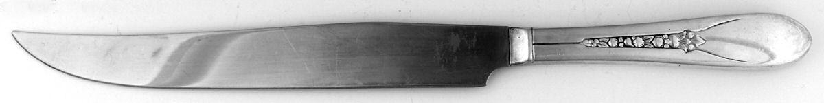 Priscilla-Lady Ann (Silverplate) Small Steak Carving Knife with Stainless Blade by International Silver-1