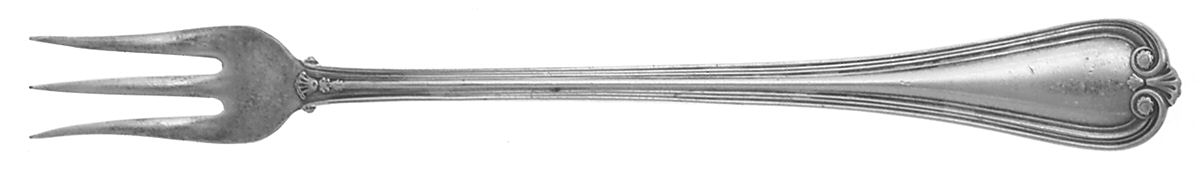 Priscilla (Silverplate, 1900) Cocktail/Seafood Fork by International Silver-1