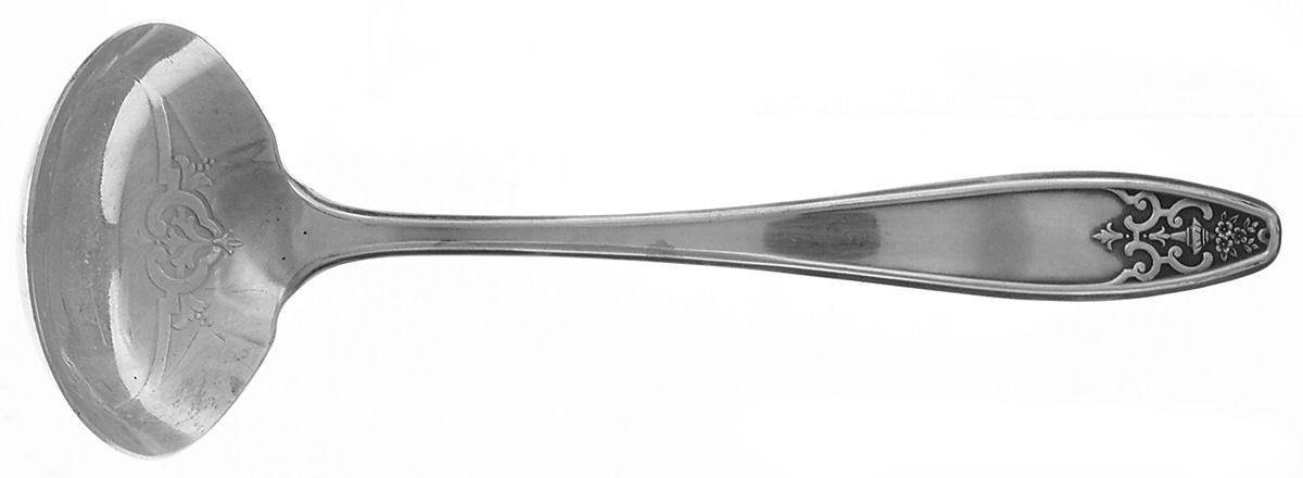 Princess-Lady Doris (Silverplate, 1929) Solid Gravy Ladle by International Silver-1