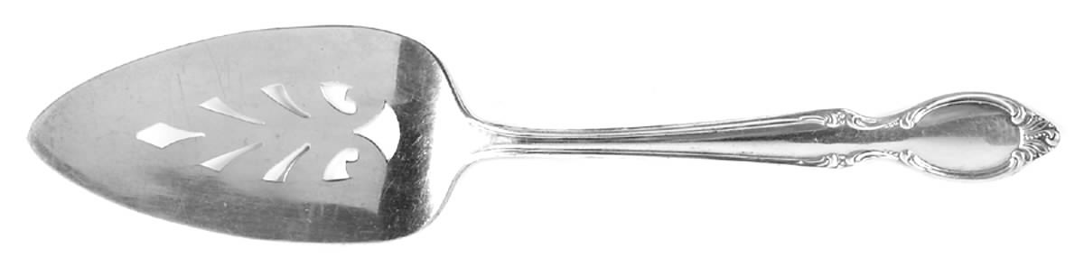 Precious Mirror (Silverplate, 1954) Solid Pierced Pie Server by International Silver-1