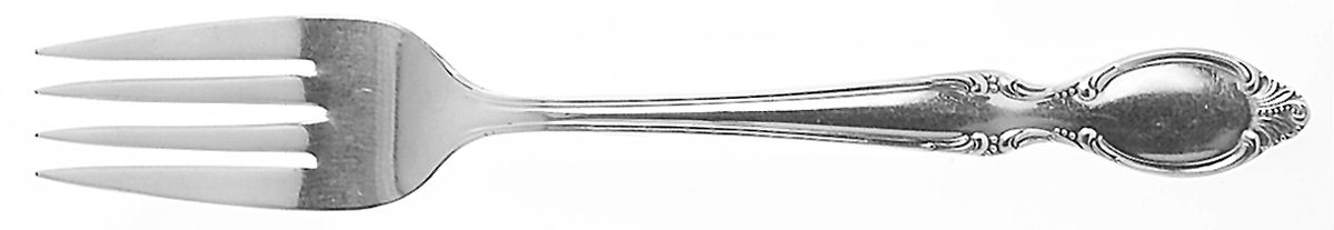 Precious Mirror (Silverplate, 1954) Individual Salad Fork by International Silver-1