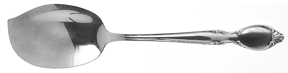 Precious Mirror (Silverplate, 1954) Large Solid Jelly Server by International Silver-1