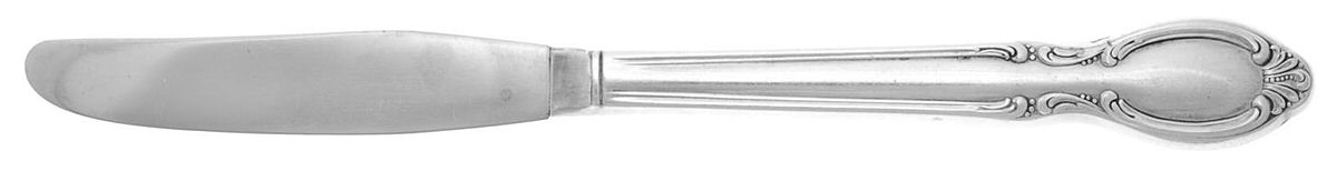 Precious Mirror (Silverplate, 1954) Modern Hollow Grille Knife by International Silver-1