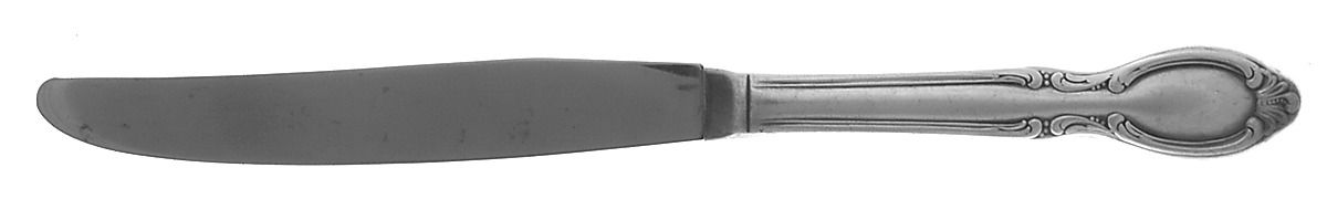 Precious Mirror (Silverplate, 1954) Modern Hollow Knife with Pinched Handle by International Silver-1